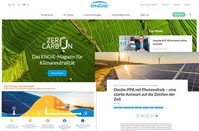 ENGIE Deutschland: Das Zero Carbon Magazin - SEO