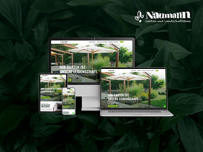 Website-Relaunch für Naumann GaLaBau - Webseitengestaltung