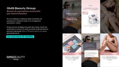 GMS Beauty Group: 100.000€ di vendite con la lead generation - Pubblicità