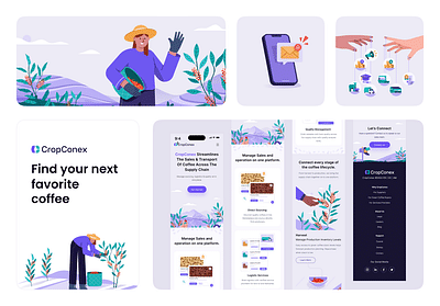 Simplifies coffee commodities. - Website Creation