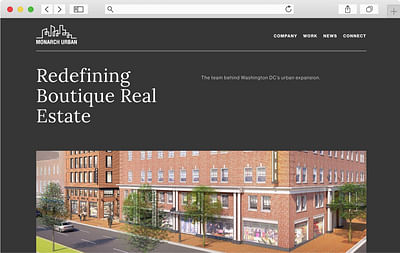 Real Estate Development Company Branding & Website - Website Creatie