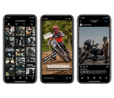iXS Store Hamburg: Social Media - Content Strategy