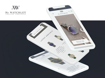 Mr Watchley - E-commerce webshop - E-commerce