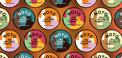 Noto - Vegan Ice Cream - Verpackungsdesign