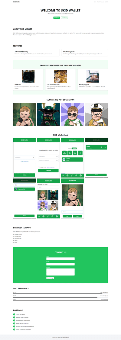 SKID wallet app - Développement Blockchain