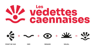 Identité visuelle Les Vedettes Caennaises - Image de marque & branding