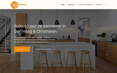Hoornbouw - Website Creatie