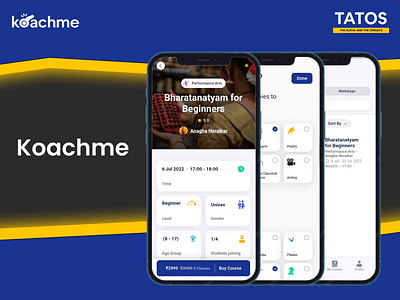 koachme - Application mobile