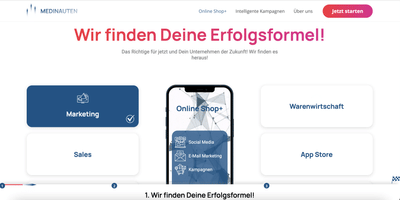 WEBSITE & INTELLIGENTE KAMPAGNEN • MEDINAUTEN - Onlinewerbung