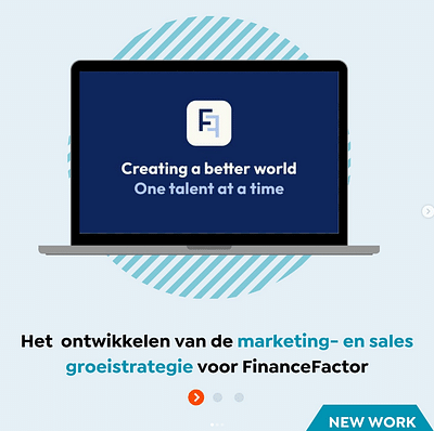 Marketing- en salesstrategie voor FinanceFactor - Marketing