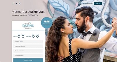 Strategic Consultancy For New Online Dating Brand - Image de marque & branding