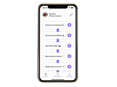 Voicemeet | Application mobile - App móvil