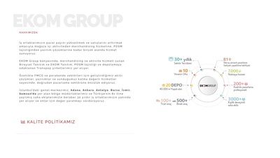 Ekom Group - Website Creation