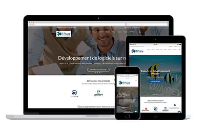 IT Place Website Corporate - Web Application