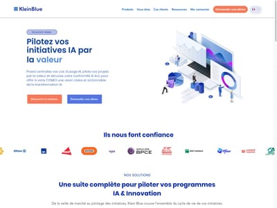 Kleinblue — Plateforme web et apps mobiles iOS/Android - Application mobile