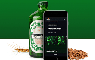 Heineken - Brand Experience - Website Creatie