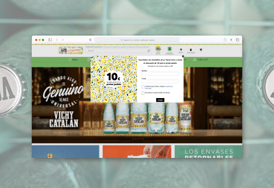 La tienda de Vichy Catalan - Marketing