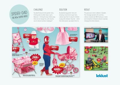 SPIDER-DAD THE NEW SUPER HERO - Reclame