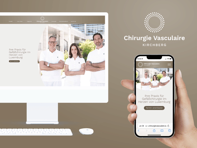 Chirurgie Vasculaire Kirchberg - Webseitengestaltung