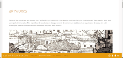 Website Felix Fokoua - Creación de Sitios Web