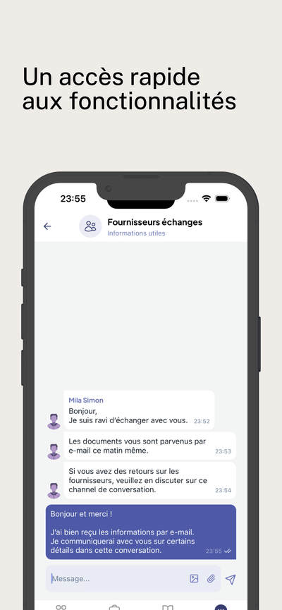 Mobile native app iOs & Android for Financial works - App móvil