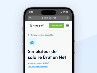 Fiche de paie - Application web