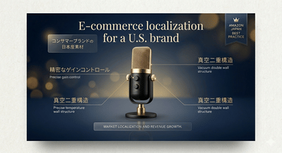 E-commerce localization for a U.S. brand, scaling Japan sales 3x - E-Commerce