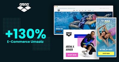 Arena: Steigerung des E-Commerce Umsatzes um 130% - Publicité en ligne
