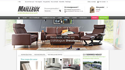Meubles Mailleux - E-commerce