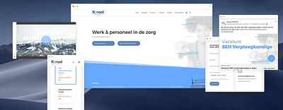 Website creation for Koraal PMS - Ergonomy (UX/UI)