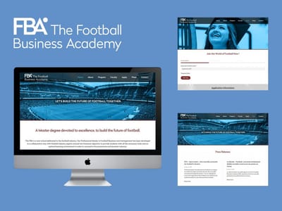 The Football Business Academy - Webanwendung