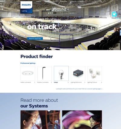 Digital Strategy & UX design - Philips Lighting - Digital Strategy