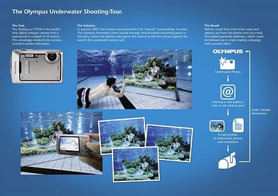 UNDERWATER SHOOTING-TOUR - Werbung