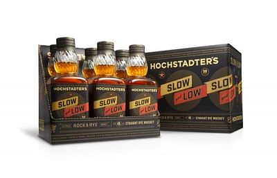 Hochstadter’s Slow & Low Rock & Rye Whiskey - Reclame