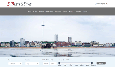 Estate Agent Website - Website Creation