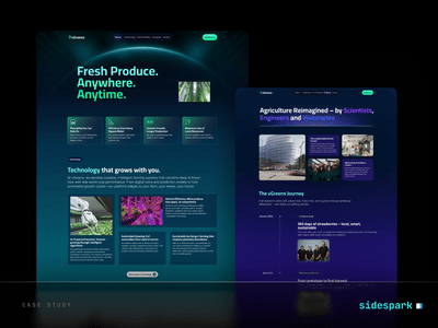 Online-Präsenz für AgTech-Startup - Grafikdesign