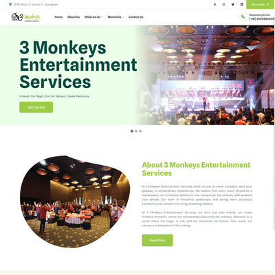 3 Monkeys Entertainment Service - Digital Strategy