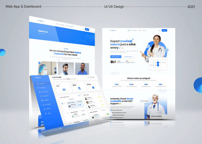 Eclinic - Doctor Patient Management (UX/UI Design) - Web Application