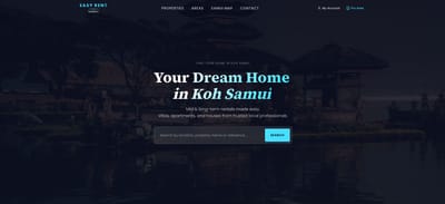 Rental Marketplace in Koh Samui, Thailand - Website Creation