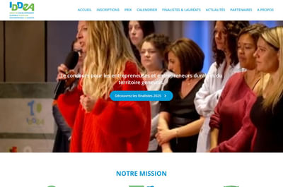 User-Friendly Website for PRIX-IDDEA - Création de site internet