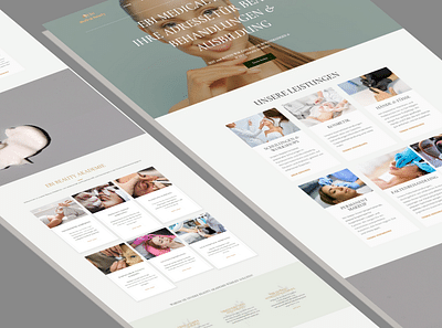 Webdesign für EBI Medical Beauty - Webseitengestaltung