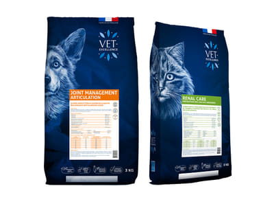 Création design packaging Vet'Excellence® - Packaging