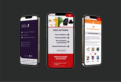Développement web et campagnes de préventions - Website Creation