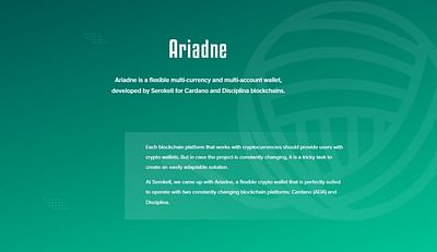 Ariadne - Software Development
