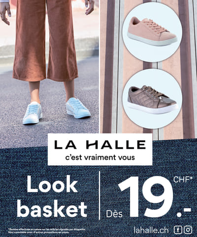 Marketing pour La Halle suisse - E-commerce