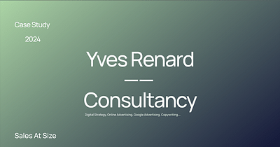 Yves Renard - Consultancy - Online Advertising