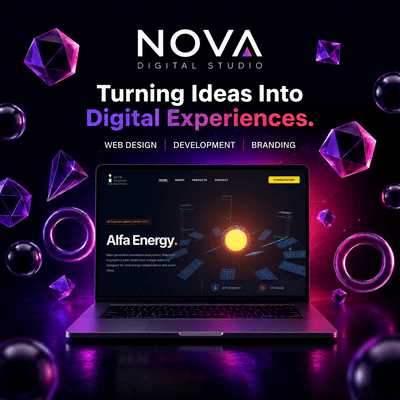 Alfa Energy Website - Digital Strategy