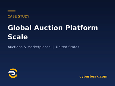 Global Auction Platform Scale - Web Application