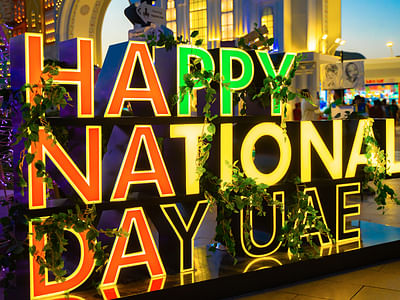 UAE 52nd National day - Eventos