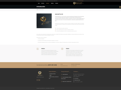 Macast & Co - Creación de Sitios Web
